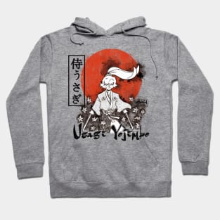 Usagi Yojimbo Kanji Red Sun Hoodie